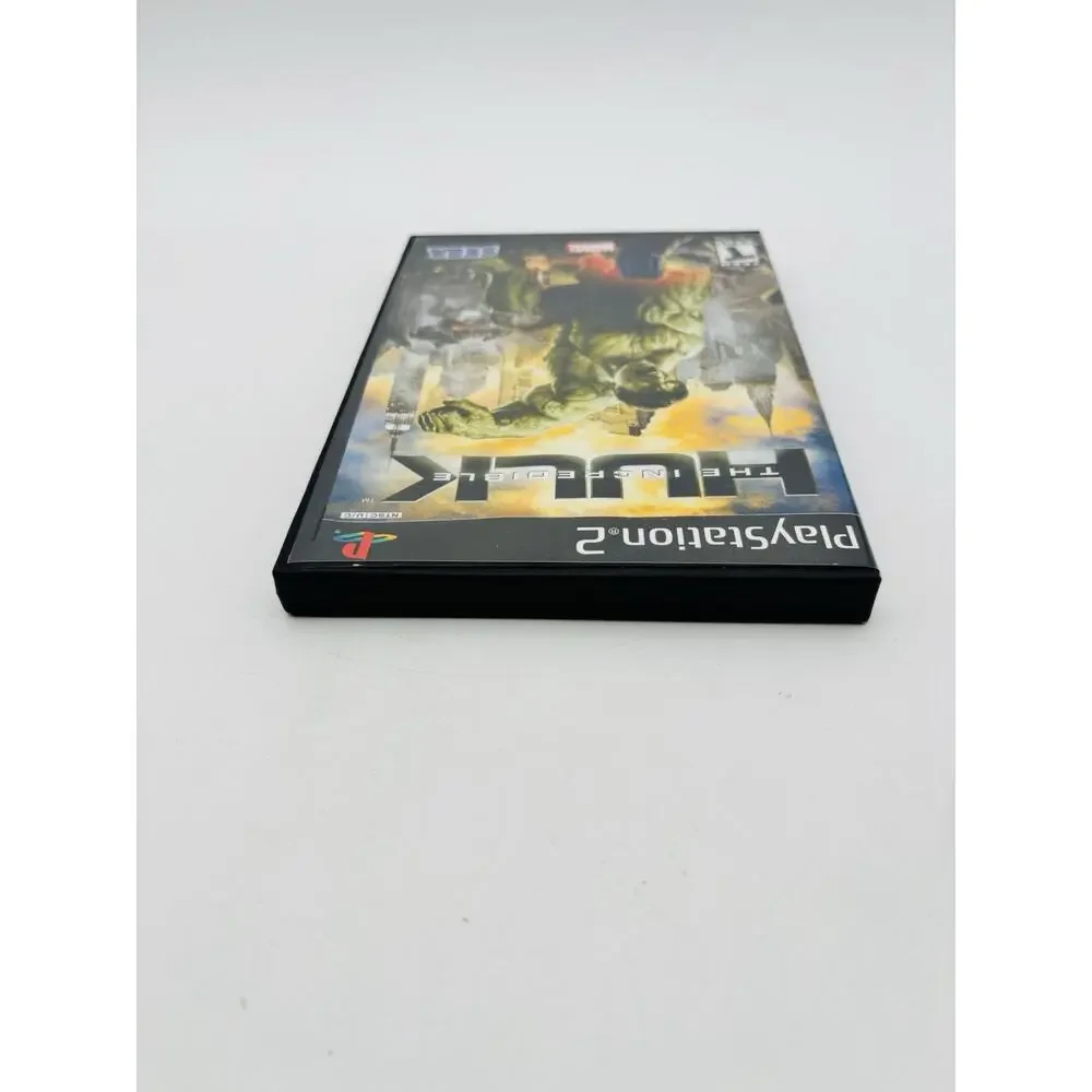The Incredible Hulk PS2 (Sony Playstation 2, 2008) - CIB Complete Tested Works